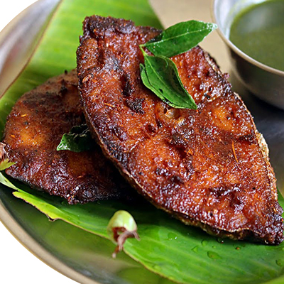 "Fish Fry (Vanjaram) (Delicacies Restaurant) - Click here to View more details about this Product